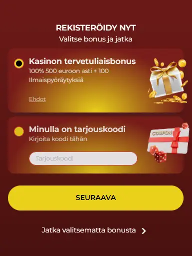 777Vault Rekisteröityminen